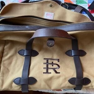 Filson Brand medium twill rugged duffel bag
